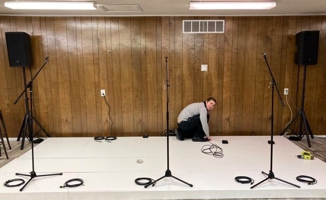 YES! Church Sound Setup