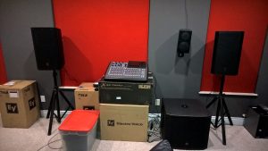 Components of new sound system